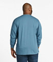 Men's Carefree Long-Sleeve Unshrinkable Shirt, Navy Blue, small image number 4
