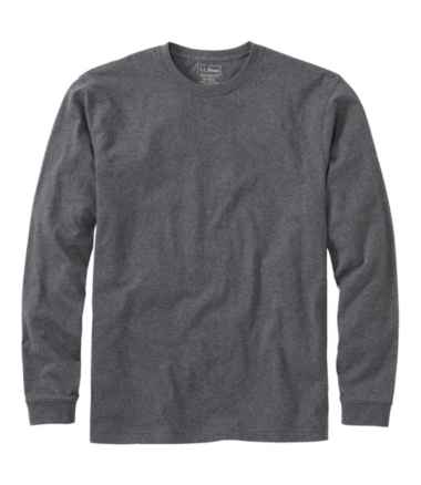 Men's Carefree Unshrinkable Tee, Traditional Fit, Long-Sleeve
