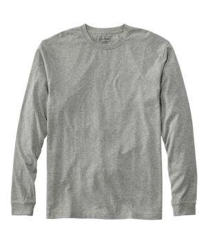 Men's Carefree Unshrinkable Tee, Traditional Fit, Long-Sleeve