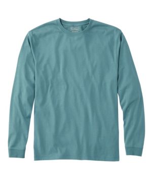 Men's Carefree Unshrinkable Tee, Traditional Fit, Long-Sleeve