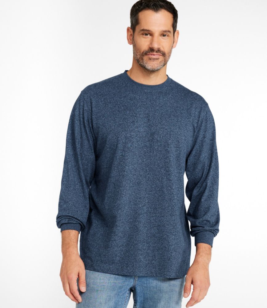 Men's Carefree Unshrinkable Tee, Traditional Fit, Long-Sleeve