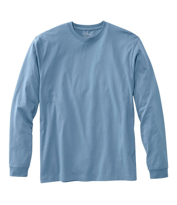 Men's Carefree Long-Sleeve Unshrinkable Shirt, Delta Blue, large image number 0