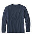 Men's Carefree Long-Sleeve Unshrinkable Shirt, Navy Blue, small image number 0