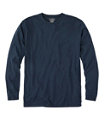 Men's Carefree Long-Sleeve Unshrinkable Shirt, Navy Blue, small image number 0