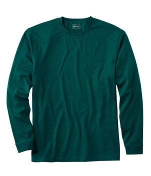 Men's Carefree Unshrinkable Tee, Traditional Fit, Long-Sleeve