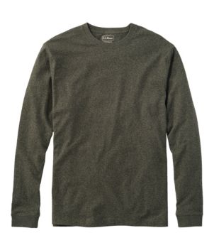 Men's Carefree Unshrinkable Tee, Traditional Fit, Long-Sleeve
