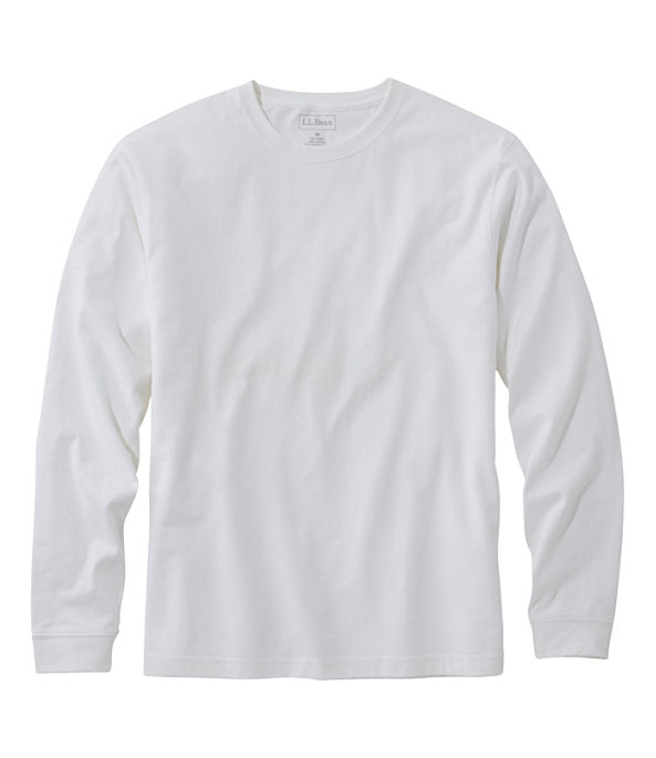Men's Carefree Long-Sleeve Unshrinkable Shirt, White, largeimage number 0