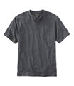 Men's Carefree Unshrinkable Shirt, Henley, Charcoal Heather, small image number 0