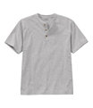Men's Carefree Unshrinkable Shirt, Henley, Gray Heather, small image number 0