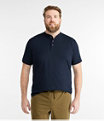 Men's Carefree Unshrinkable Shirt, Henley, Delta Blue, small image number 3