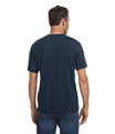 Men's Carefree Unshrinkable Shirt, Henley, Navy Blue, small image number 2