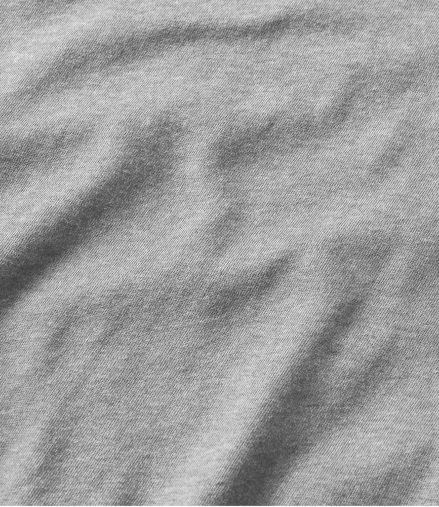 Men's Carefree Unshrinkable Tee, Traditional Fit, Henley