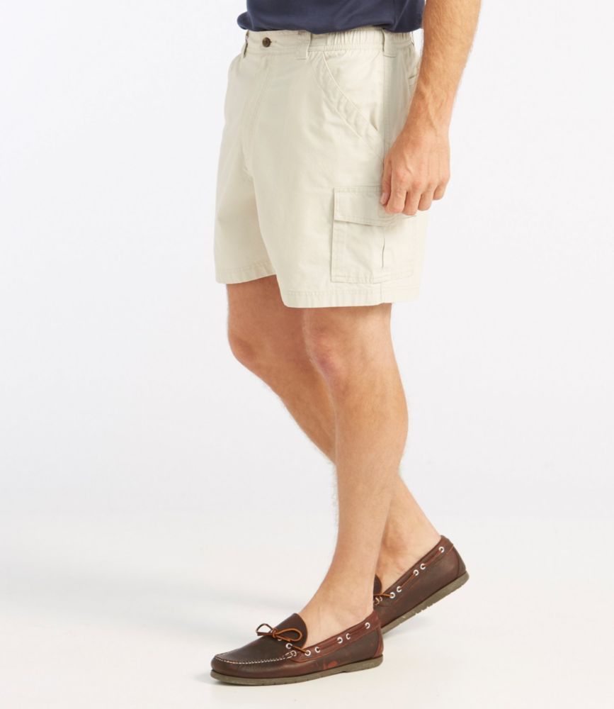 Men's Tropic-Weight Cargo Shorts, Comfort Waist, 6", Dusty Olive, small image number 4