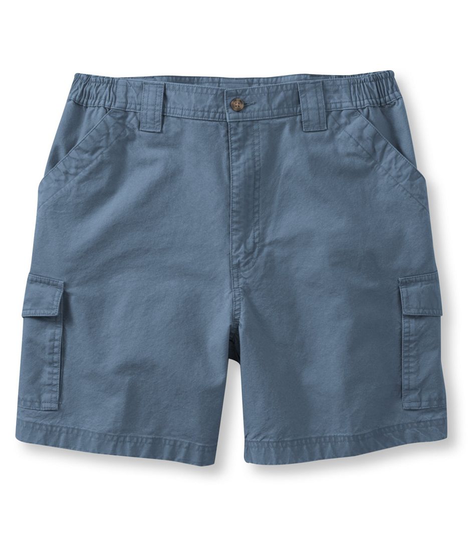 Men's Tropic-Weight Cargo Shorts, Comfort Waist, 6 Vintage Indigo 44, Cotton | L.L.Bean