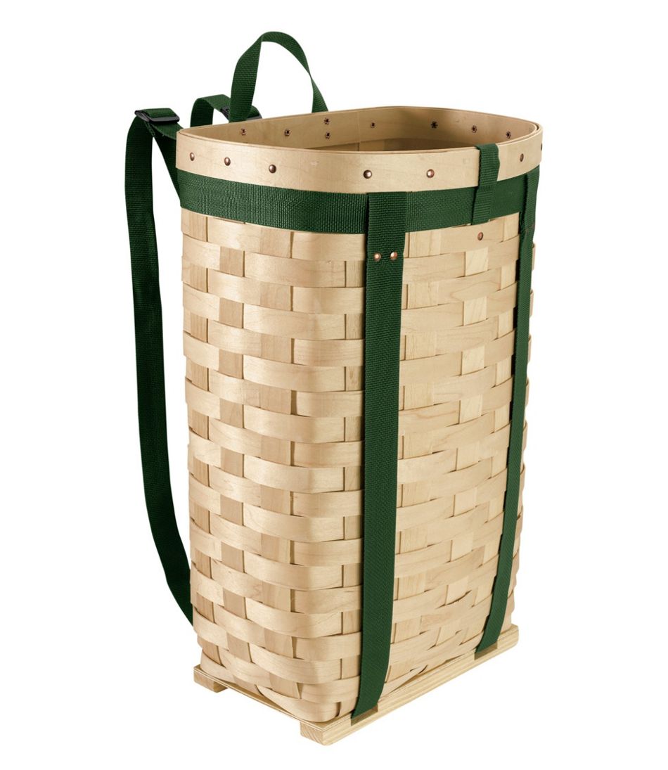Leather Woven Basket - 16 x 8 x 8 - Saddle | Home Gifts
