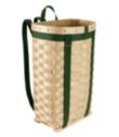 L.L. Bean Handwoven Maple Alagash Ice Fishing Pack Basket