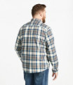 Scotch Plaid Flannel Shirt, Indigo Tartan, small image number 4