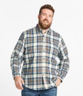 Men's Scotch Plaid Flannel Shirt, Traditional Fit