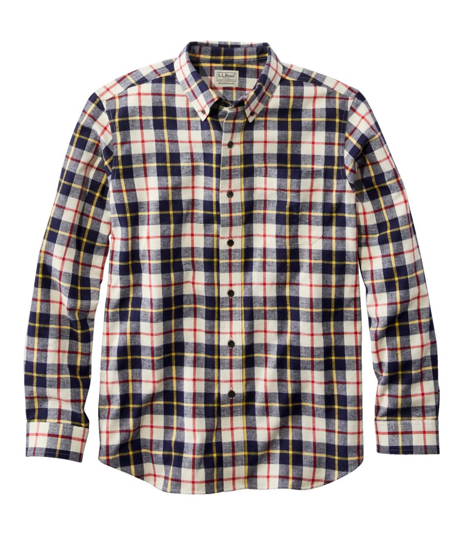 Men's Scotch Plaid Flannel Shirt, Traditional Fit | Shirts at L.L.Bean