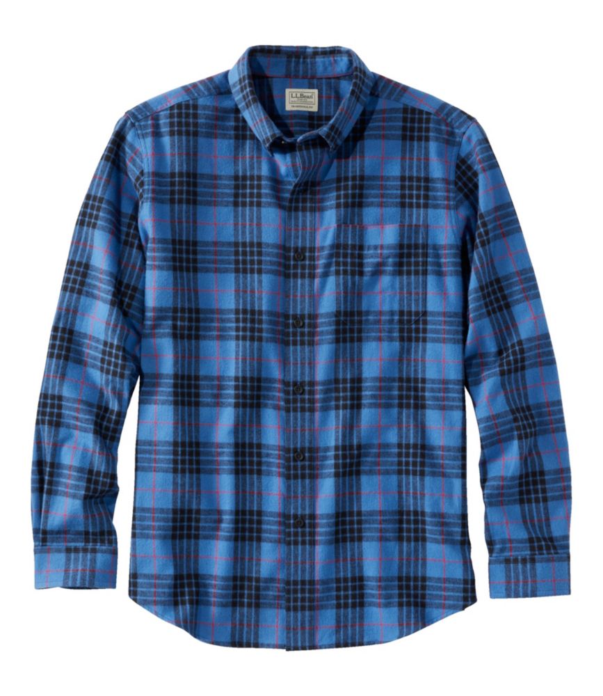 Men's Scotch Plaid Flannel Shirt, Traditional Fit, Morgan, small image number 1