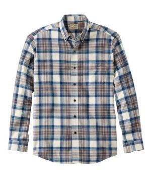 Men's Scotch Plaid Flannel Shirt, Traditional Fit