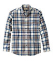 Scotch Plaid Flannel Shirt, Indigo Tartan, small image number 0