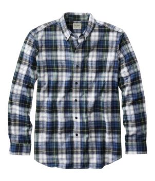 Men's Scotch Plaid Flannel Shirt, Traditional Fit