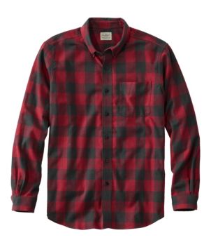 Men's Scotch Plaid Flannel Shirt, Traditional Fit