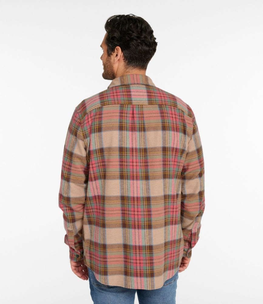 Men's Scotch Plaid Flannel Shirt, Traditional Fit