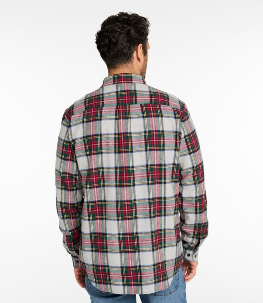 Men's Scotch Plaid Flannel Shirt, Traditional Fit