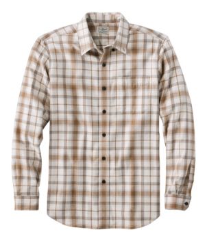 Men's Scotch Plaid Flannel Shirt, Traditional Fit
