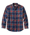 Scotch Plaid Flannel Shirt, Navy Stewart, small image number 0
