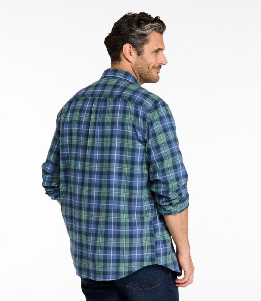 Men's Scotch Plaid Flannel Shirt, Traditional Fit