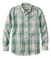 Scotch Plaid Flannel Shirt, Bean of Freeport Green, small image number 0