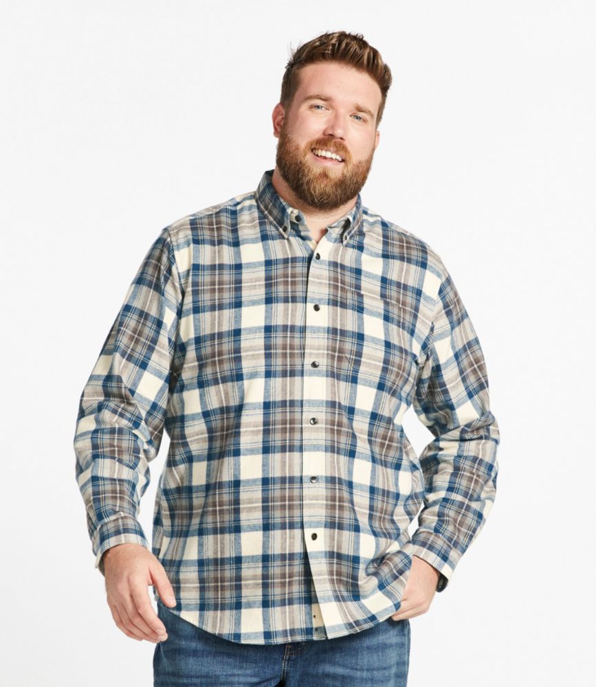 Scotch Plaid Flannel Shirt, Black Watch, small image number 3