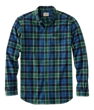 Men's Scotch Plaid Flannel Shirt, Traditional Fit