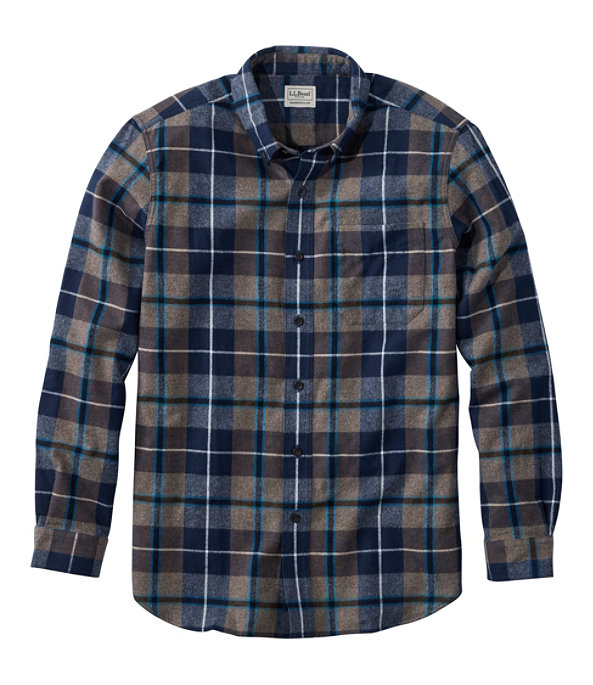 Scotch Plaid Flannel Shirt, Blue Douglas Muted, large image number 0