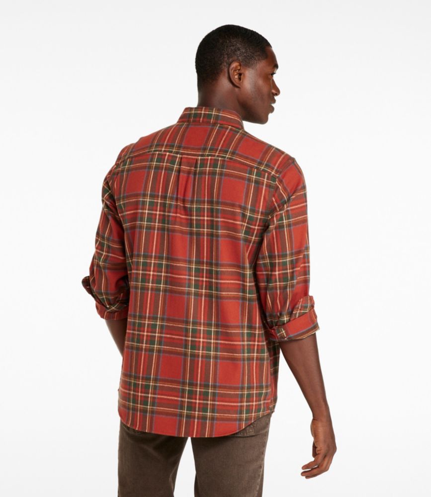 Men's Scotch Plaid Flannel Shirt, Traditional Fit