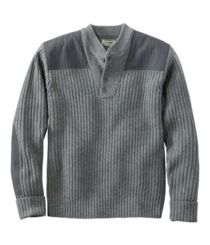 Men's Commando Sweater, Henley