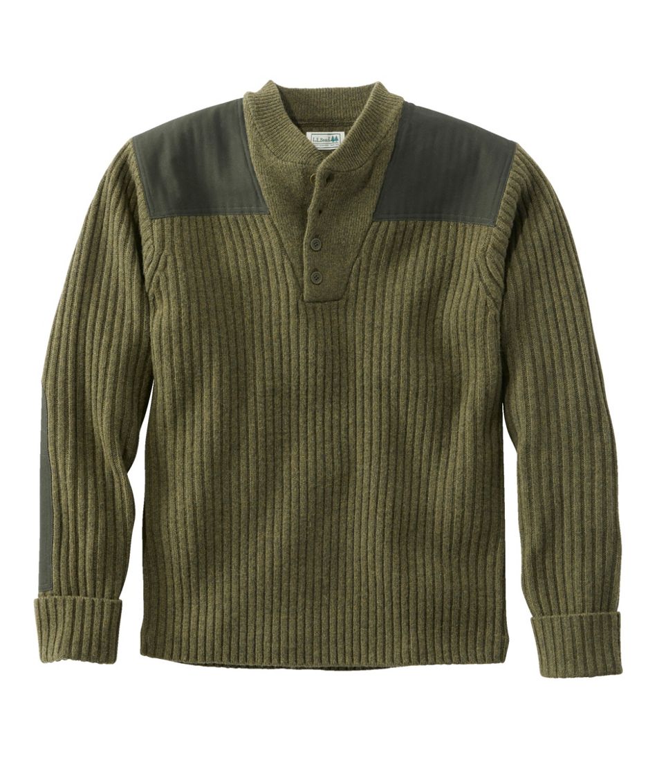 Men's Commando Sweater, Henley