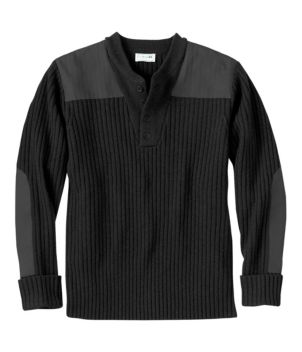 Men's Commando Sweater, Henley