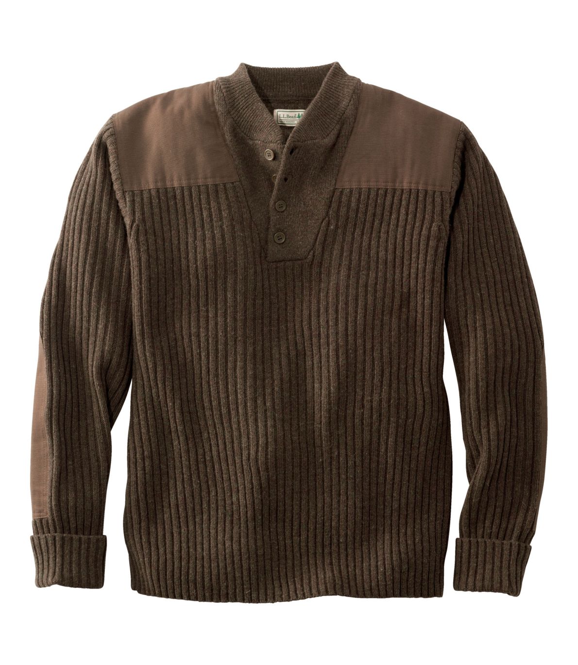 Men's Commando Sweater, Henley at L.L. Bean