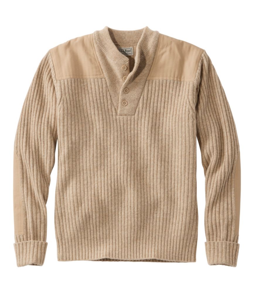 Men's Commando Sweater, Henley