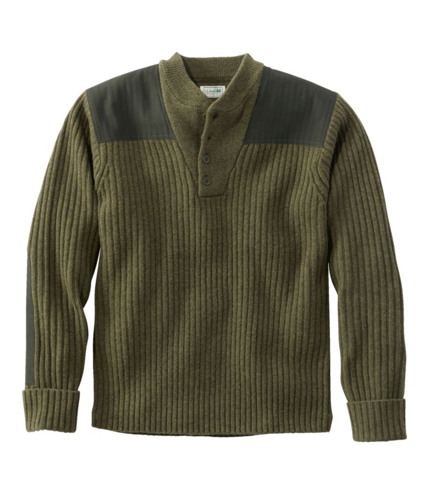 Men's Commando Sweater, Henley