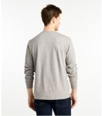 Men's Carefree Unshrinkable Tee, Traditional Fit, Long-Sleeve Henley