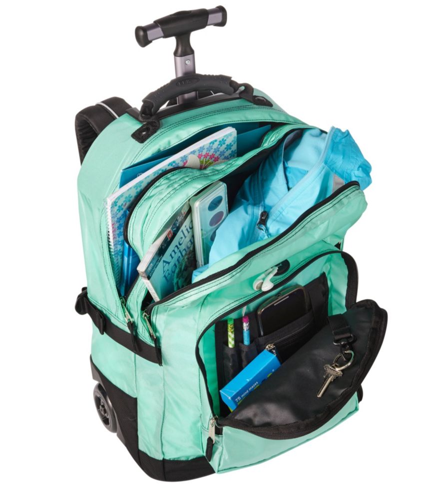 ll bean rolling book bags