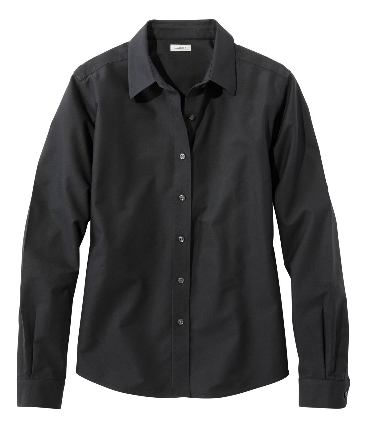 Long-Sleeve Wrinkle Resistant All Cotton Shirt Fit