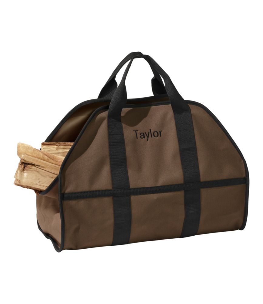 Dura Covers LRFP5518 Black Heavy Duty Large Firewood Log Carrier Tote, 1 -  Fry's Food Stores