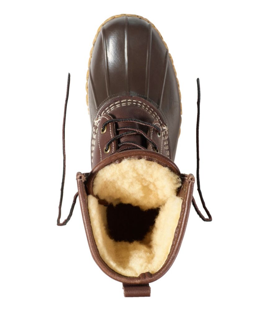 ll bean shearling boots mens