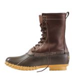 Men's Bean Boots, 10" Shearling-Lined